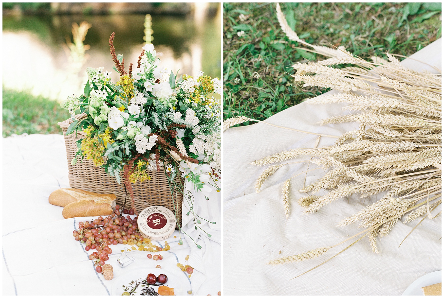 Picnic in France | Normandy, France | Cat Murphy Photography | Colorado Wedding Photographer