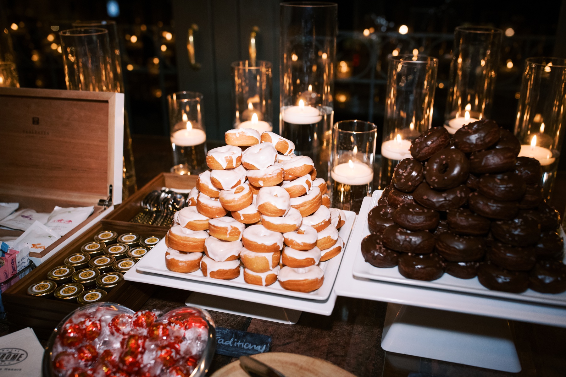 dessert bar hotel jerome aspen colorado wedding reception