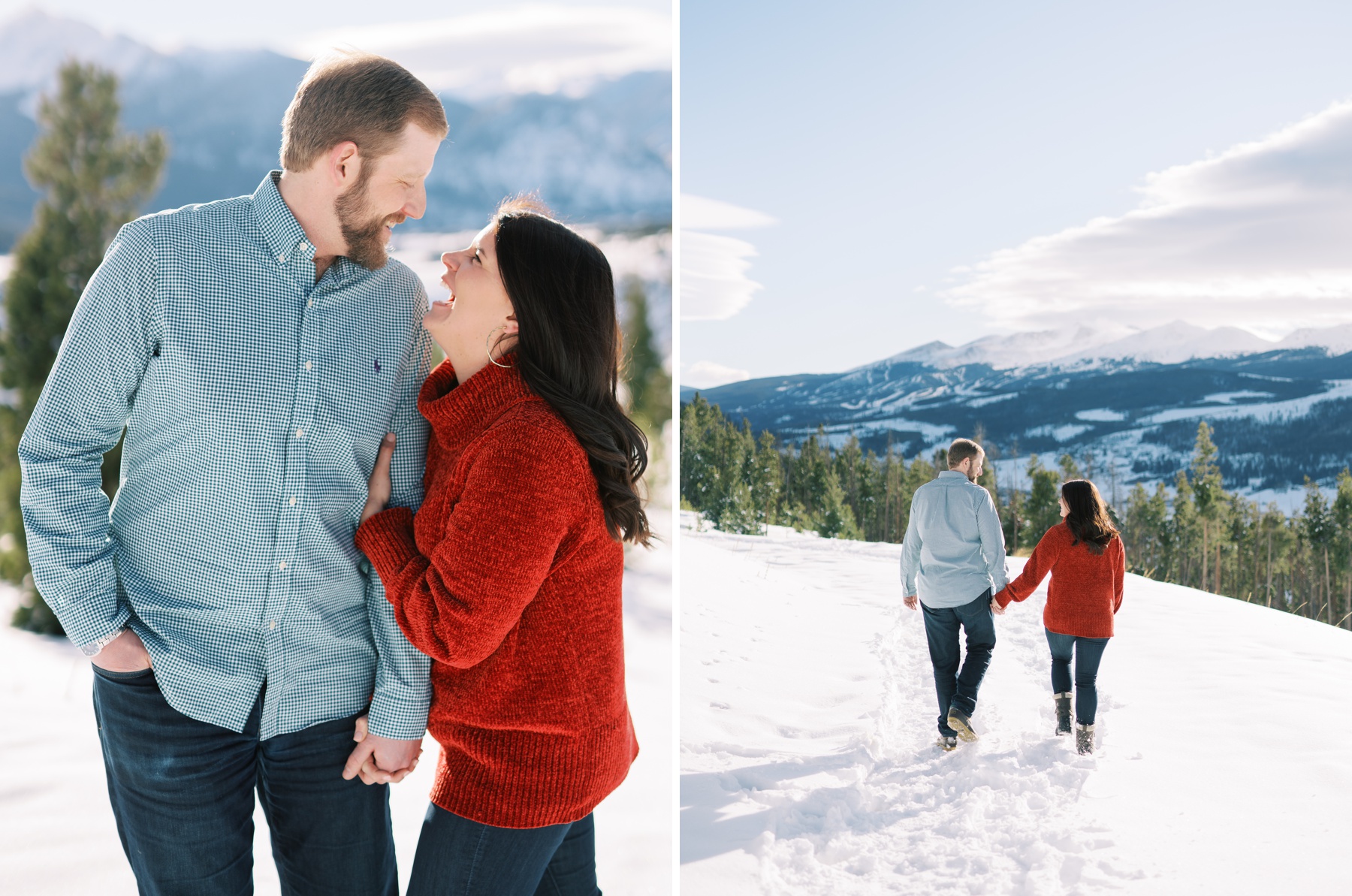 Sapphire Point Overlook Lake Dillon Engagement