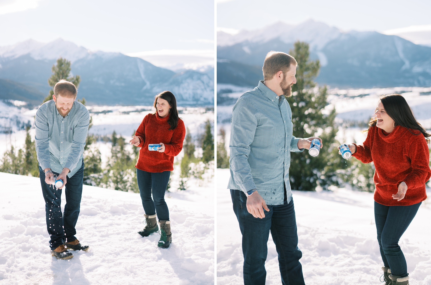 Sapphire Point Overlook Lake Dillon Engagement