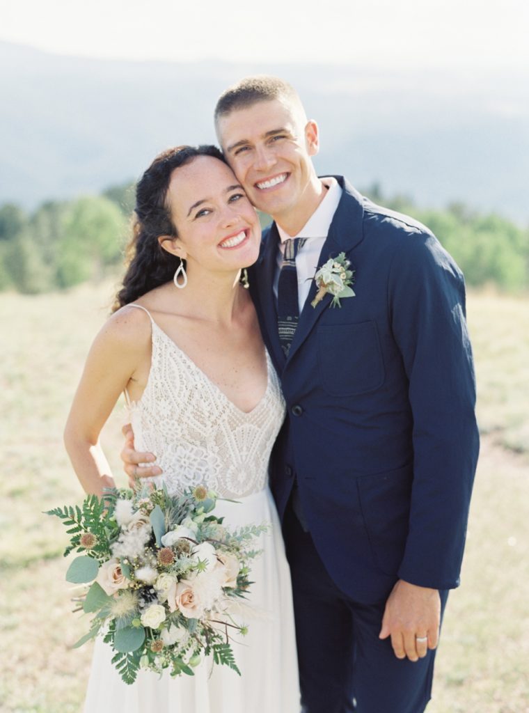 colorado mountain elopement wedding photographer