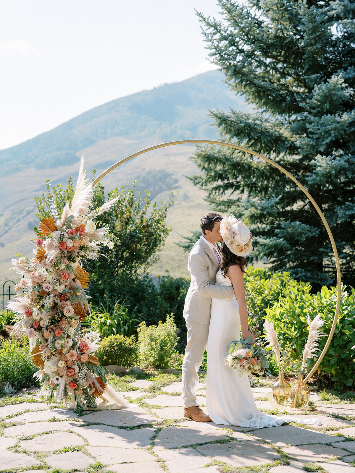 Crested Butte Mountain Garden Wedding