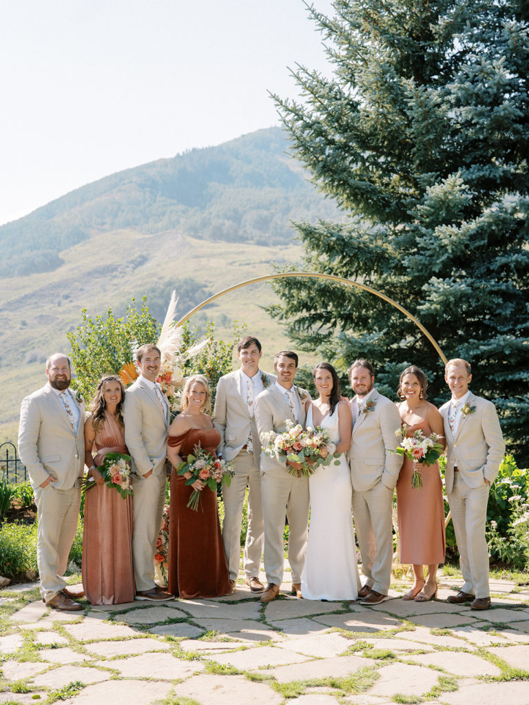 Crested Butte Mountain Garden Wedding
