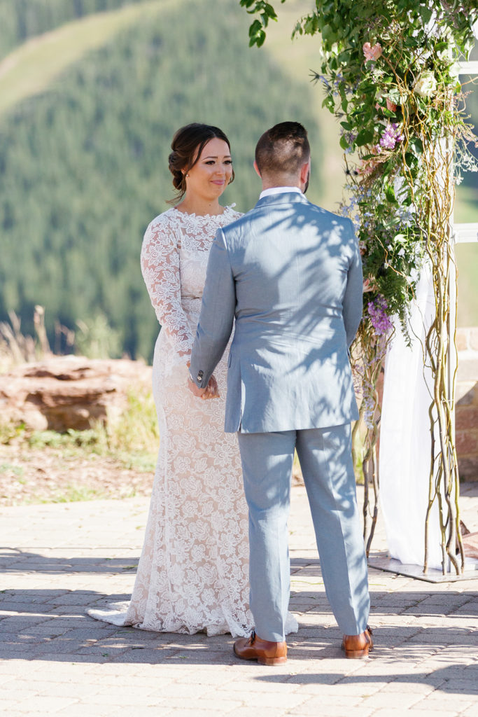 Vail Mountain Deck Wedding Ceremony and Beano’s Cabin Wedding Reception