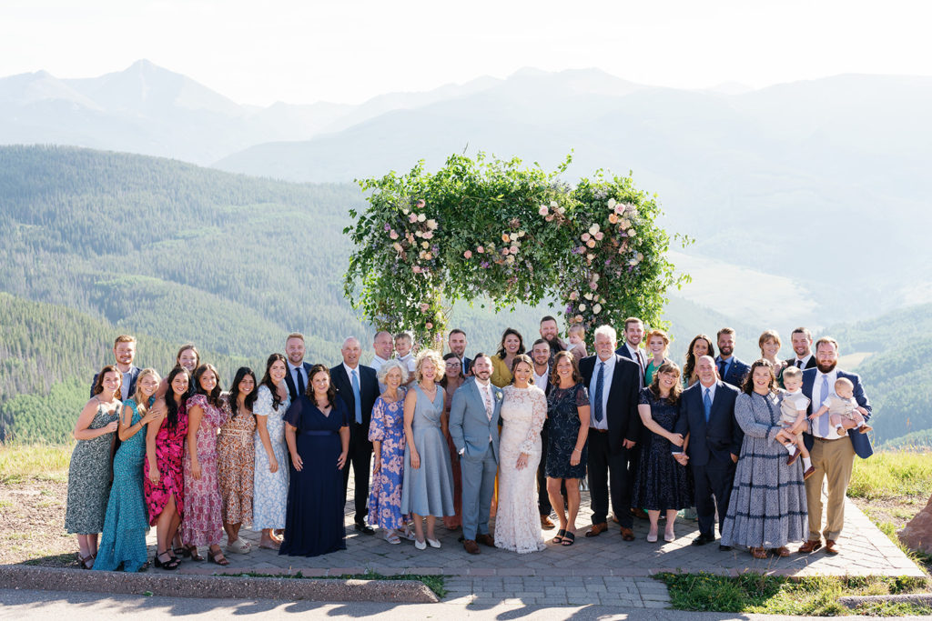 Vail Mountain Deck Wedding Ceremony and Beano’s Cabin Wedding Reception