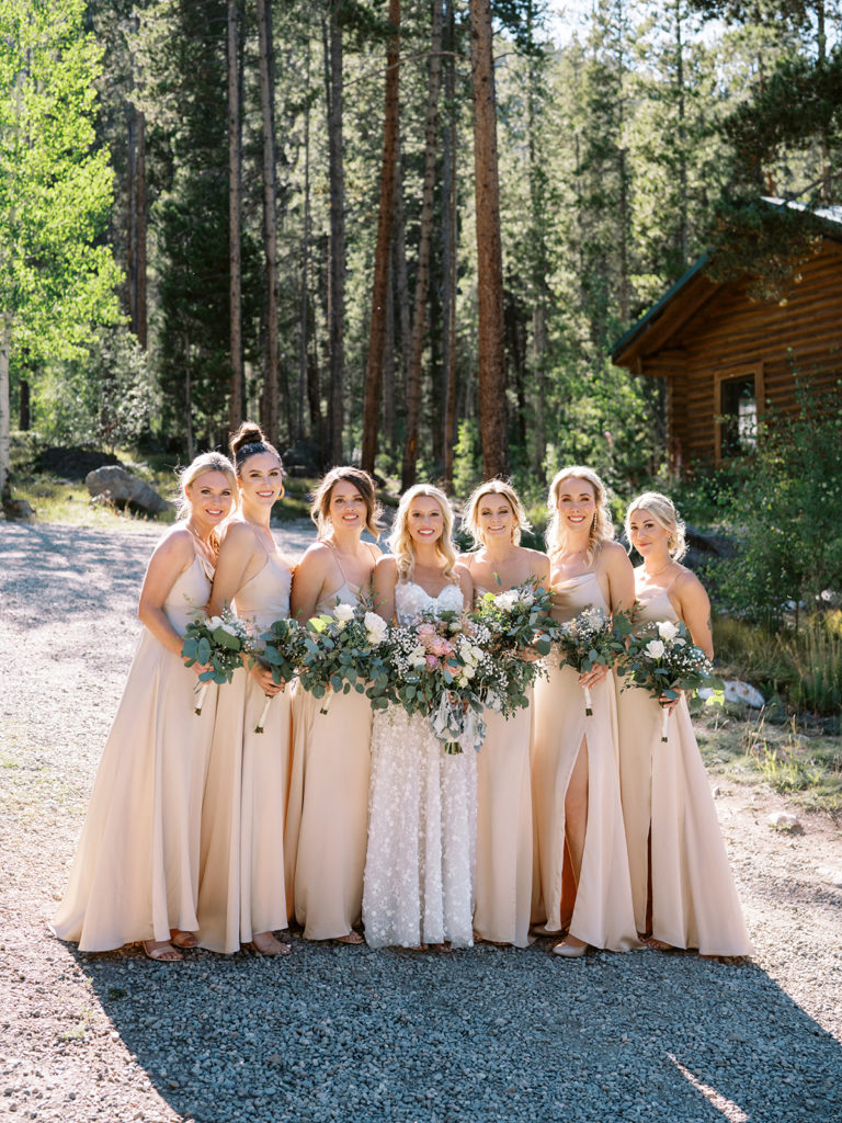 Camp Hale Wedding in Vail, Colorado - Wedding Party Bridal Party Photos