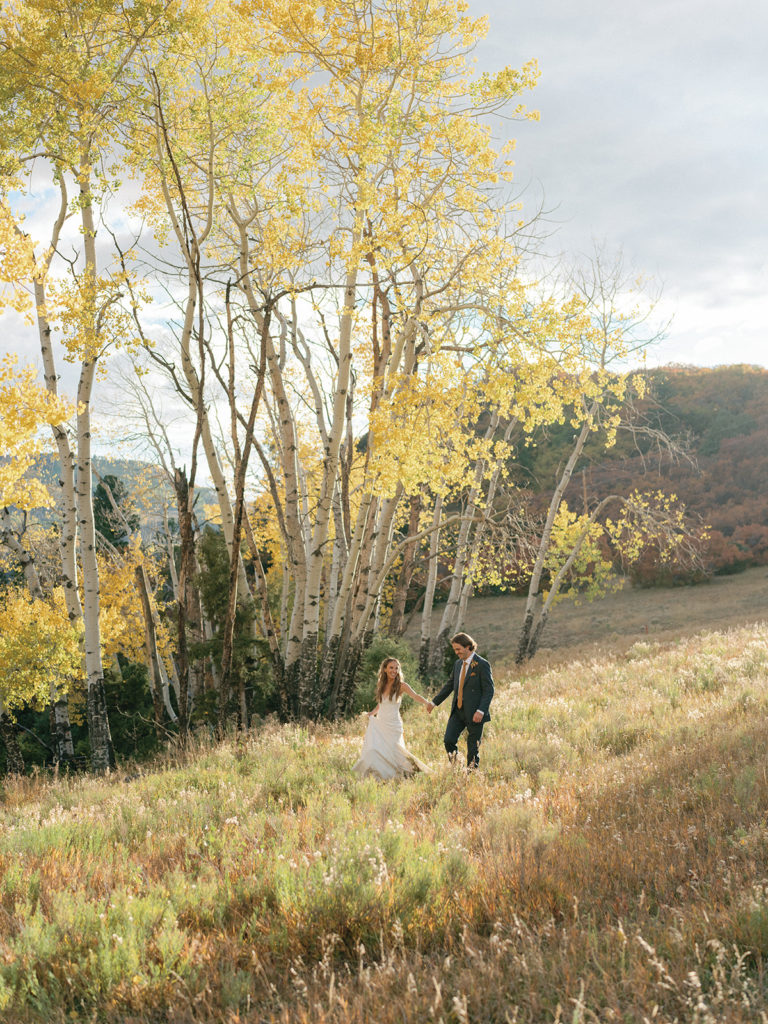 Telluride Sleighs and Wagon Fall Wedding Colorado