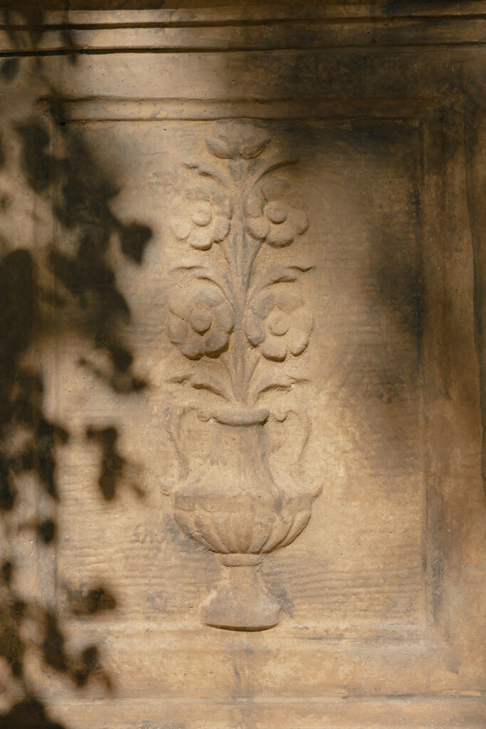 Architectural stone detail at Tuscany villa during Engage Summit